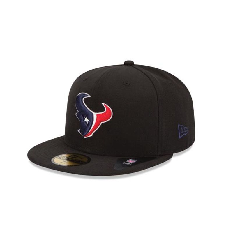 NFL Houston Texans 59Fifty Fitted (ORV9335) - Black New Era Caps